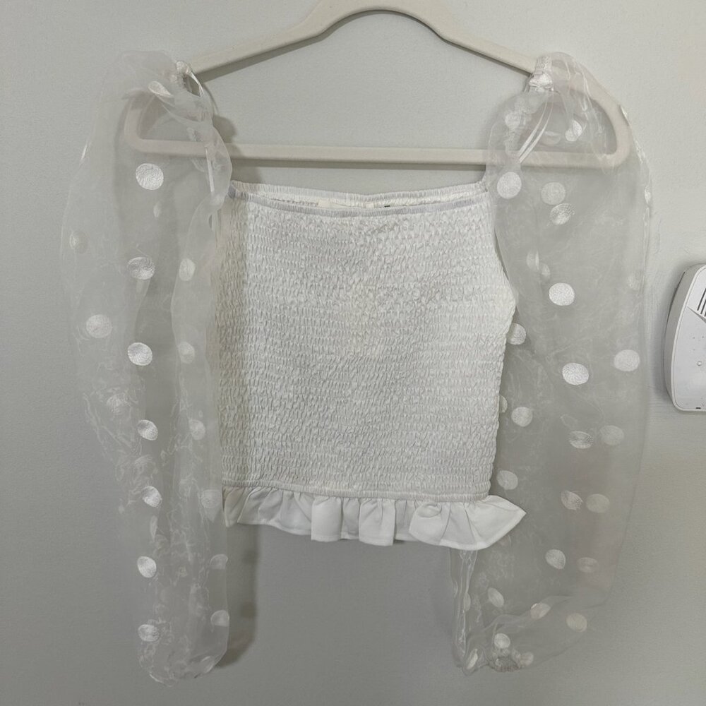 BRAND NEW IDEM DITTO WHITE TOP